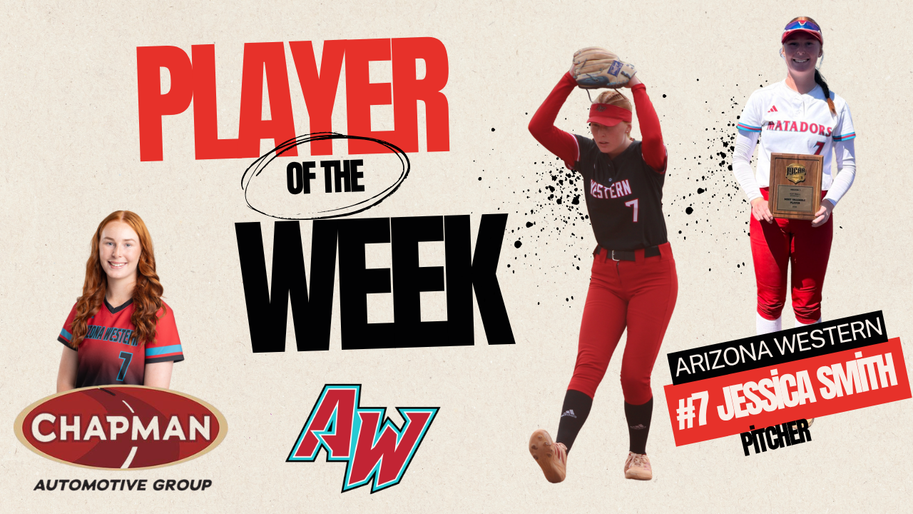 Jessica Smith named Chapman Yuma Player of the Week