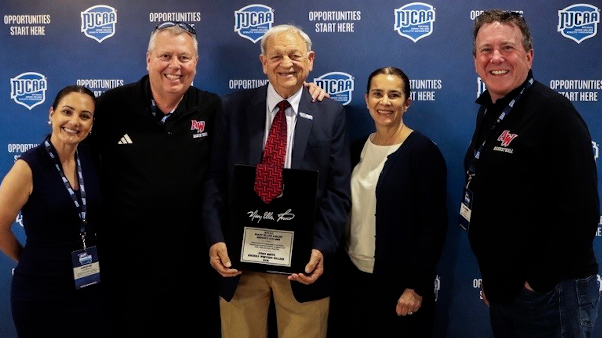 Arizona Western Athletic Director Jerry Smith honored at NJCAA National Convention
