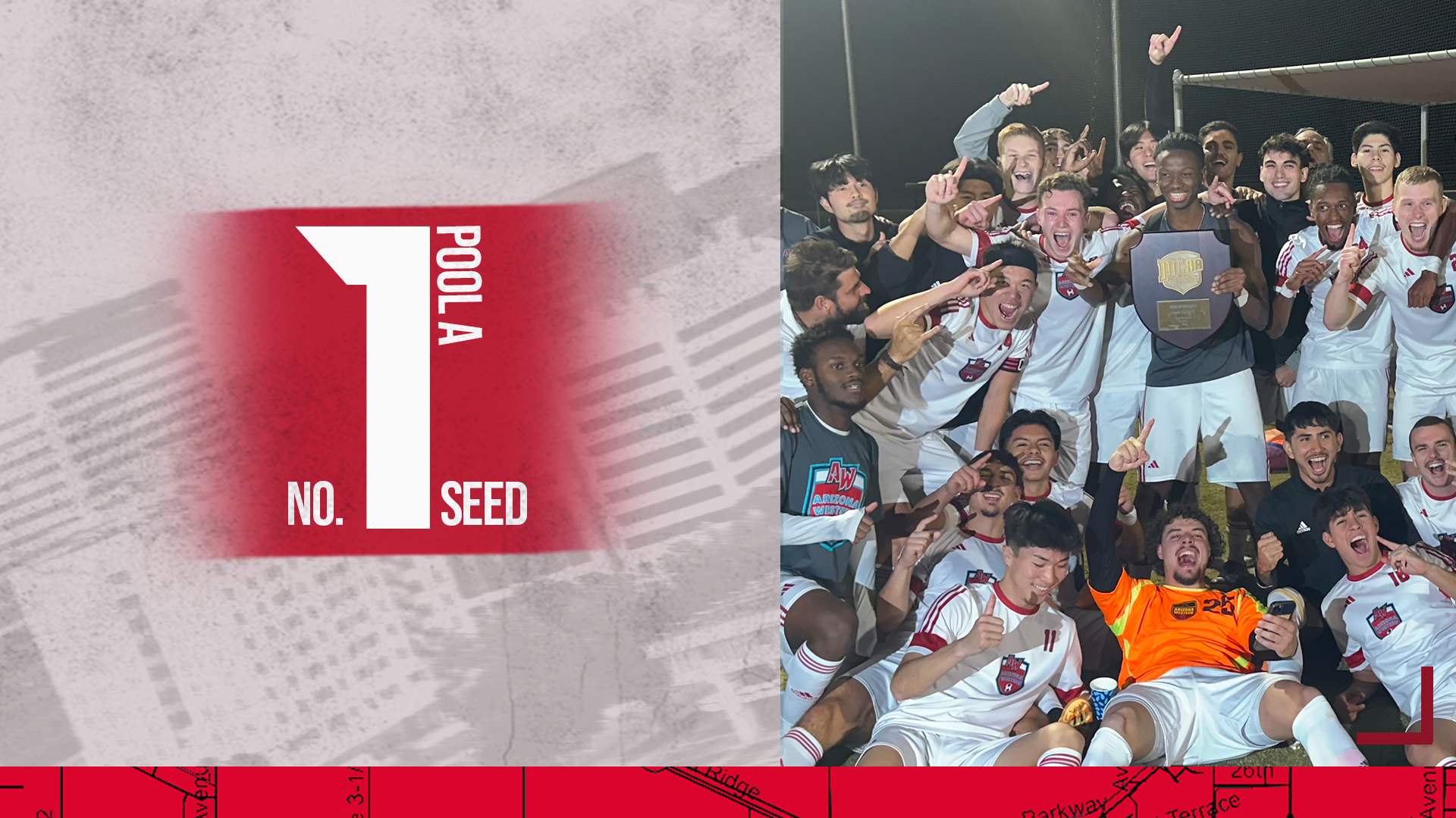 Men's Soccer earns No. 1 seed in 2023 NJCAA DI Men's Soccer Championship