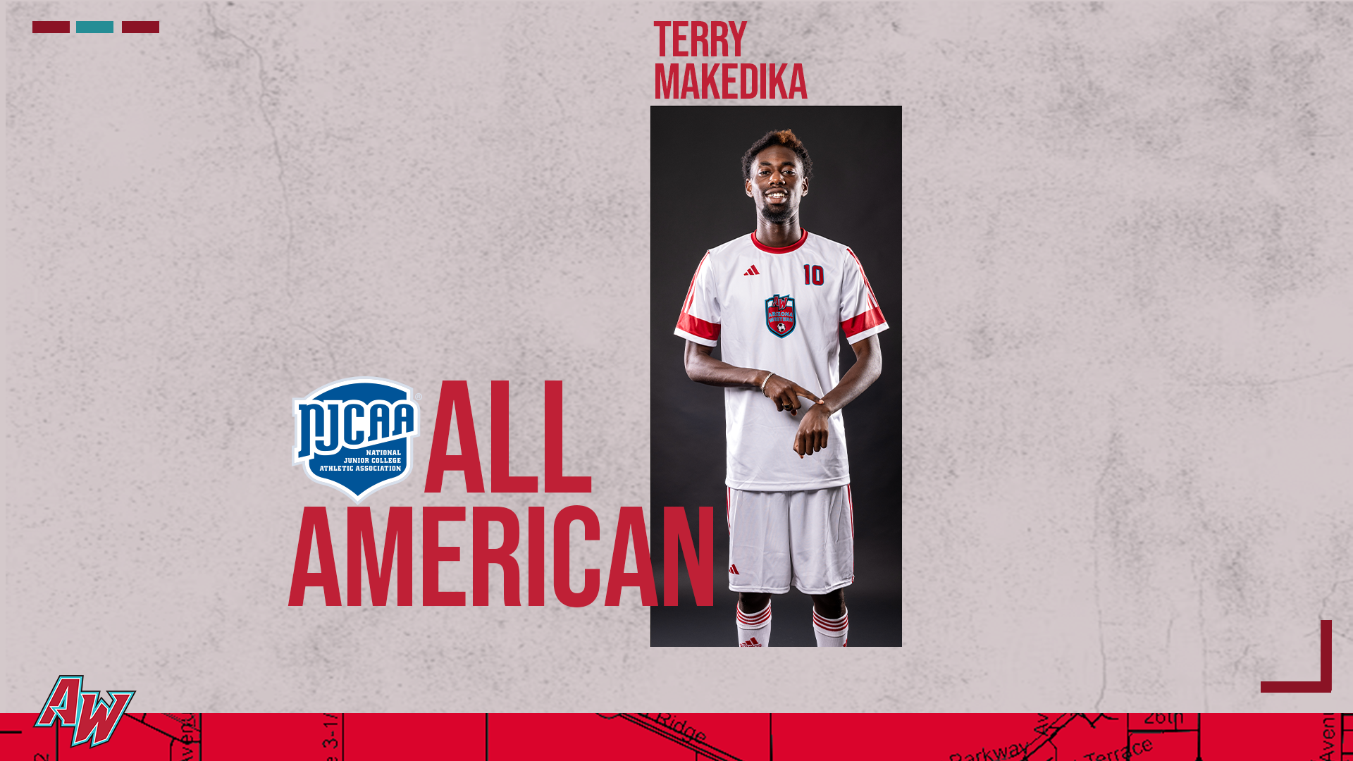 Makedika tabbed NJCAA DI Men's Soccer First Team All-American