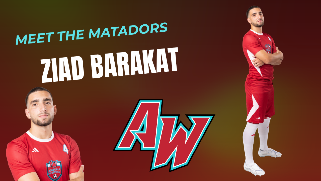 Meet Ziad Barakat from the AWC men's soccer team
