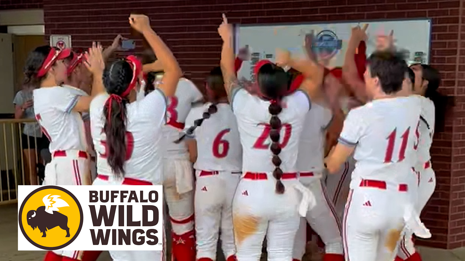 Arizona Western softball celebrates its world series win over San Jacinto on Tuesday