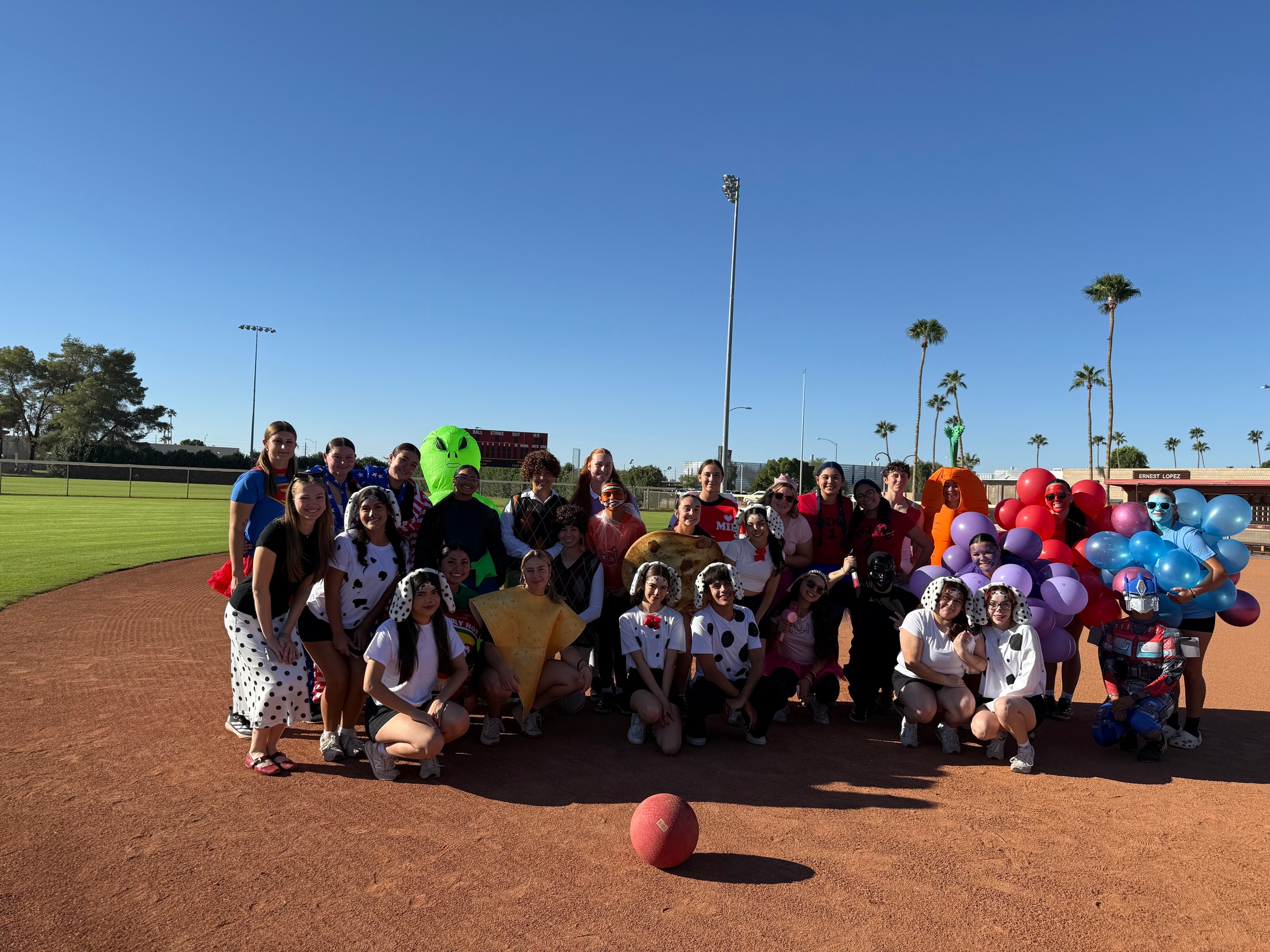Halloween Costume Kickball Game