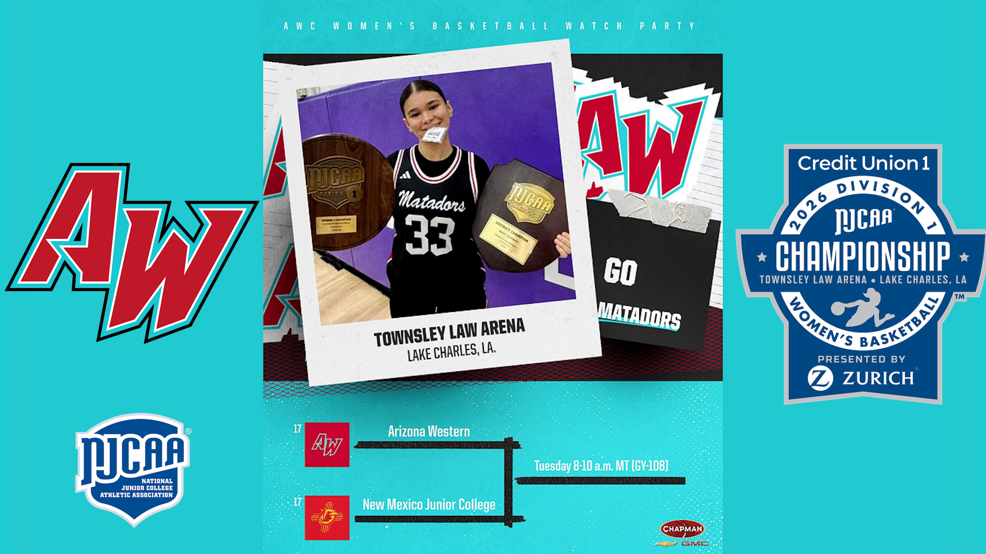 Join us for our women's basketball "Watch Party" Tuesday morning