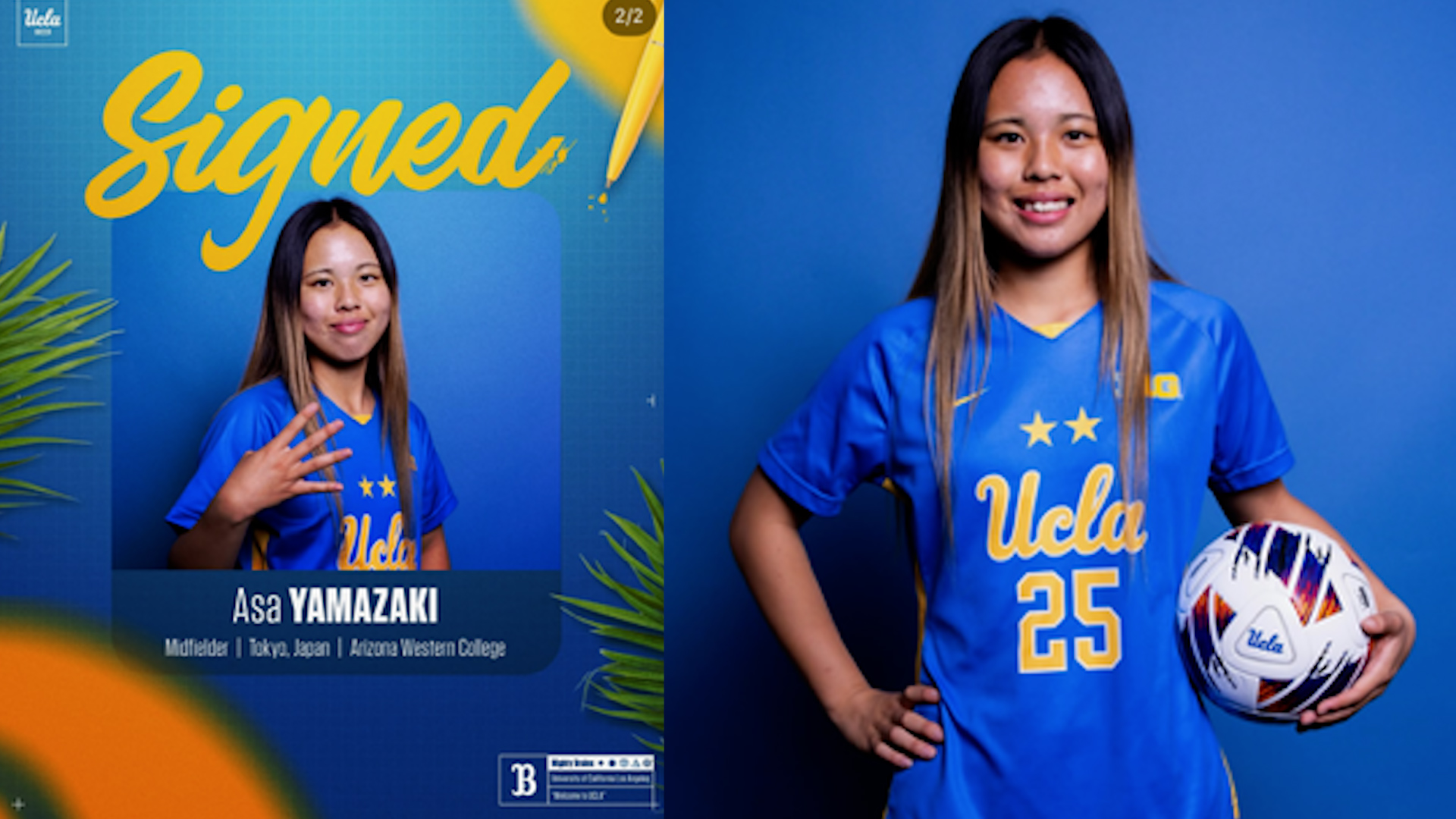 Two-time All-American Asa Yamazaki signs with UCLA